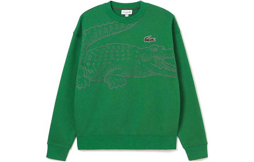 Lacoste France FW23 Green Crewneck Long Sleeve Sweatshirt SH8248-CNQ 圖 2