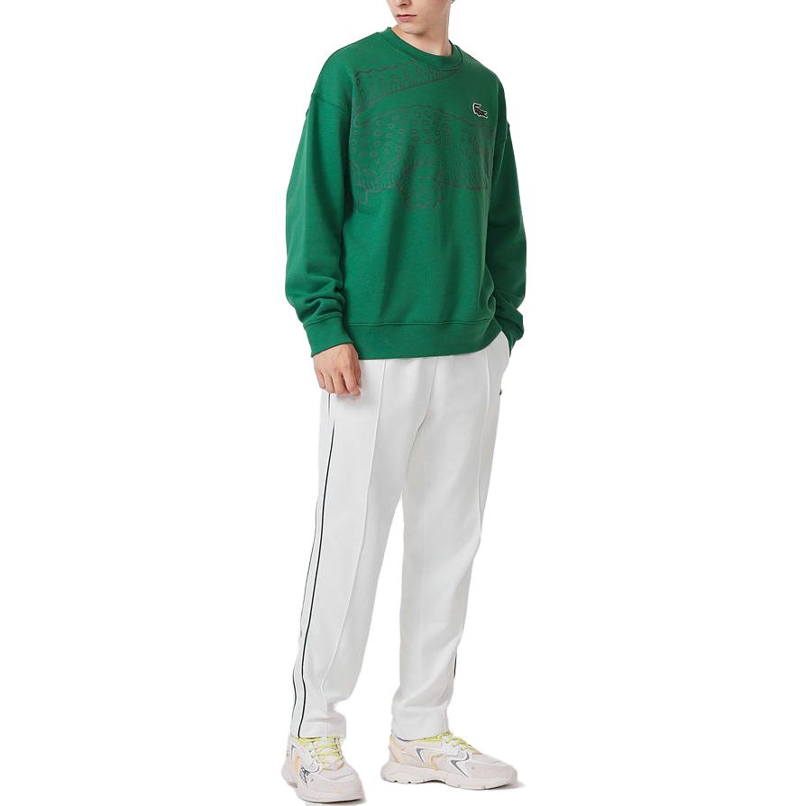Lacoste France FW23 Green Crewneck Long Sleeve Sweatshirt SH8248-CNQ 圖 3