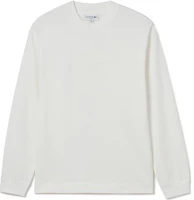 LACOSTE France FW23 White Crewneck Pullover Sweatshirt Casual Wear SH2507-70V LACOSTE France FW23 White Crewneck Pullover Sweatshirt Casual Wear SH2507-70V