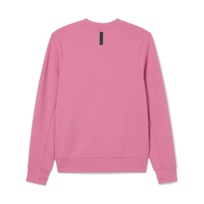 LACOSTE France Logo Print Crewneck Casual Long-Sleeve Sweatshirt Men’s Pink SH2695-138866