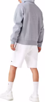 Shop LACOSTE FW22 Fleece Sweatshirt Gray - French All-Season Essential SH9626-51
