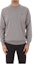 Buy LACOSTE FW22 Grey Crewneck Sweater with Solid Color and Logo Embroidery AH1969-YRD