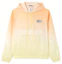Order Lacoste FW22 Gradient Orange Logo Print Hooded Pullover Jacket Unisex BH2894-281