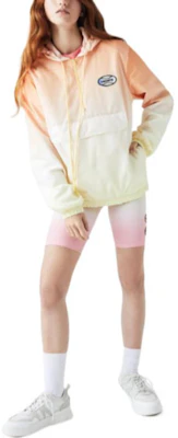 Lacoste FW22 Gradient Orange Logo Print Hooded Pullover Jacket Unisex BH2894-281 Shop Lacoste FW22 Gradient Orange Logo Print Hooded Pullover Jacket Unisex BH2894-281