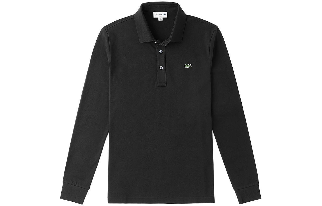 LACOSTE FW22 Slim Fit Long Sleeve Polo Shirt with Crocodile Embroidery Men PH5894L2