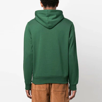 Lacoste FW22绿色纯色标志连帽衫休闲卫衣 SH9623-132 Shop Lacoste FW22绿色纯色标志连帽衫休闲卫衣 SH9623-132