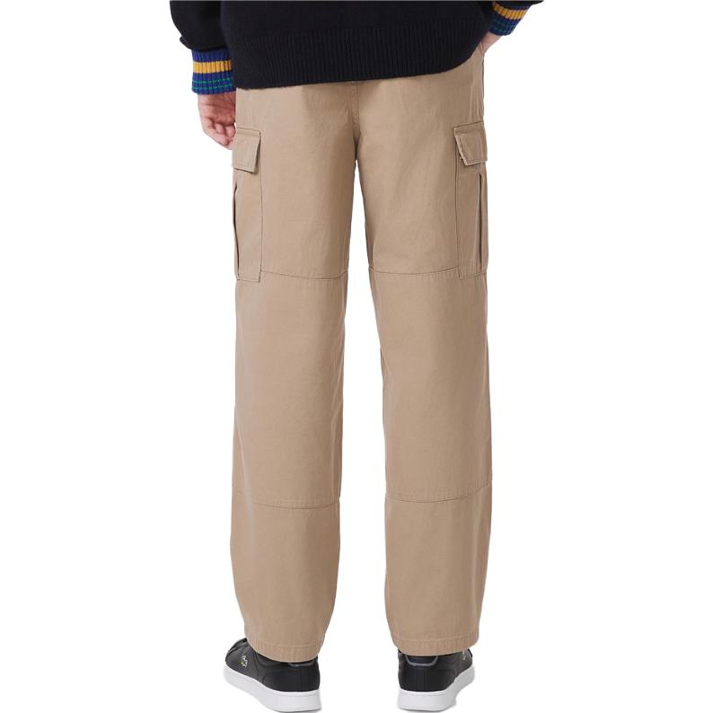 Purchase 라코스테 FW23 브라운 캐주얼 솔리드 포켓 팬츠 HH6346-CCB