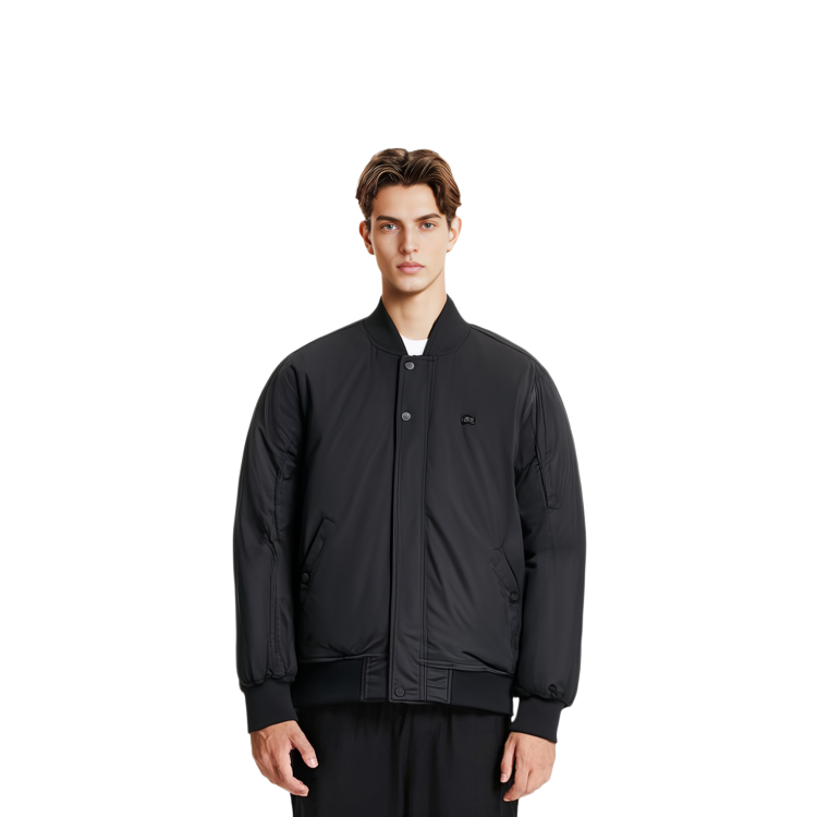 LACOSTE FW23  Reversible Down Jacket Baseball Collar Black BH8526-031 圖 6