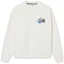 Buy Lacoste FW23 White Crewneck Logo Long Sleeve Sweatshirt SH2060-70V