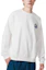 Lookbook Lacoste FW23 White Crewneck Logo Long Sleeve Sweatshirt SH2060-70V
