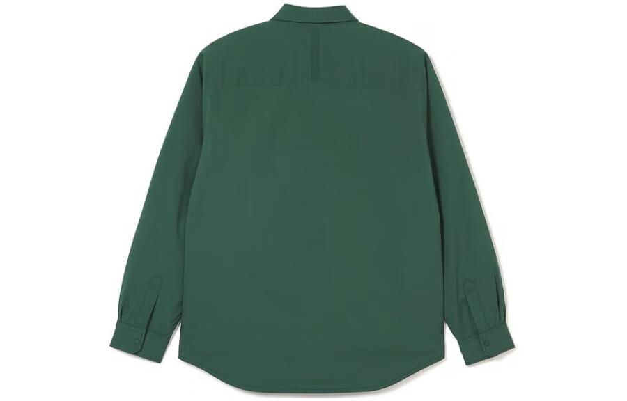 Lacoste Green Embroidered Logo Single-Breasted Collared Jacket CH4613-98 圖 3