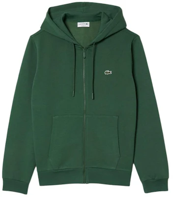 Lacoste Green Hoodie with Animal Graphic and Full-Zip Design SH9626-SMI Order Lacoste Green Hoodie with Animal Graphic and Full-Zip Design SH9626-SMI