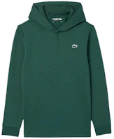 LACOSTE Green Stretch Pullover Hoodie Long-Sleeve Sweatshirt SH7501-IWG LACOSTE Green Stretch Pullover Hoodie Long-Sleeve Sweatshirt SH7501-IWG