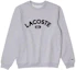 Buy Lacoste Grey Crewneck Sweatshirt with Letter Print SH6873-1-CCA