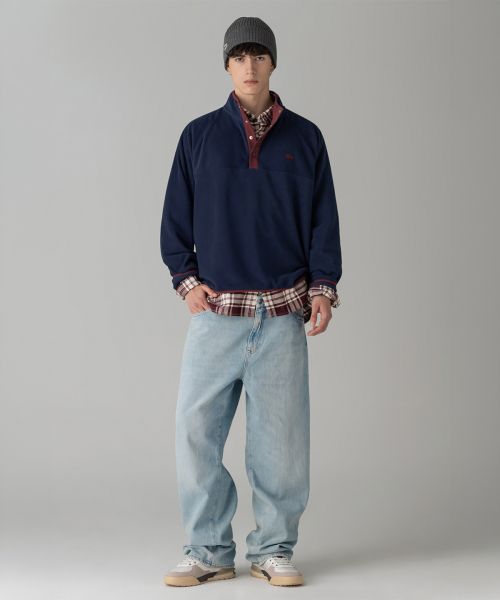 Lookbook Lacoste 半開襟刷毛上衣 SH105M-56N 7EZ SH105M-56N7EZ