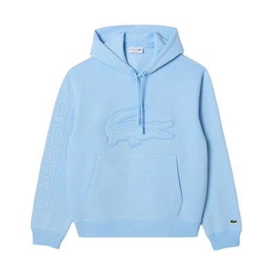 Lacoste Light Blue Hoodie Sweatshirt for Jogging SH2105-HBP
