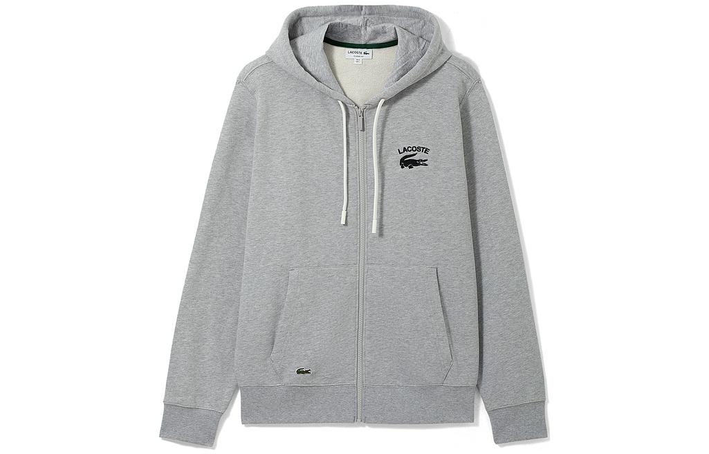 Lacoste Logo Print Hoodie Pullover Casual Sportswear SH2481