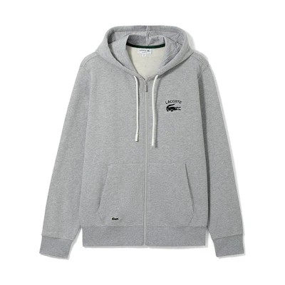 Lacoste Logo Print Hoodie Pullover Casual Sportswear SH2481