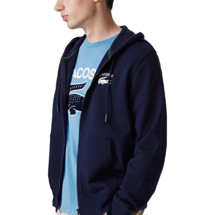 Lacoste Logo Print Hoodie Pullover Casual Sportswear SH2481 圖 5