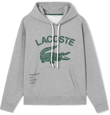 Lacoste Hoodie Oversize Lengan Panjang Abu-Abu SH0107-137983 Buy Lacoste Hoodie Oversize Lengan Panjang Abu-Abu SH0107-137983