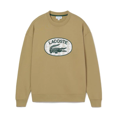 Lacoste Loose Fit Logo Print Crewneck Sweatshirt SH2524-132009