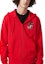 Shop LACOSTE Lunar New Year Cartoon Print Hoodie Unisex Red SH4758-240