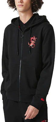 Lacoste Lunar New Year Dragon Cartoon Hoodie Black Unisex SH4758-031 Lookbook Lacoste Lunar New Year Dragon Cartoon Hoodie Black Unisex SH4758-031