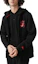 Shop Lacoste Lunar New Year Dragon Cartoon Hoodie Black Unisex SH4758-031
