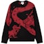 Buy LACOSTE Lunar New Year Dragon Series Colorblock Sweater Unisex Black AH8266-939