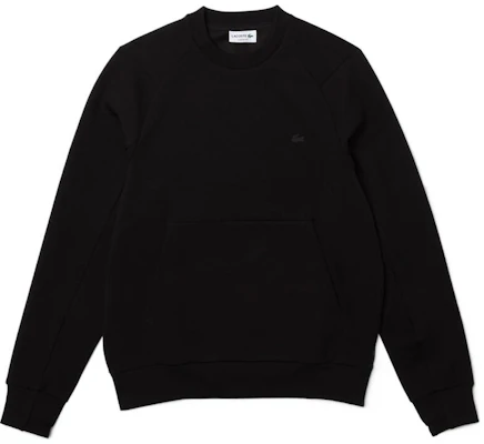 Lacoste Men’s Black Pullover Raglan Sweatshirt SS22 Limited Edition SH2695-031 Order Lacoste Men’s Black Pullover Raglan Sweatshirt SS22 Limited Edition SH2695-031