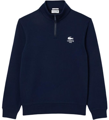 LACOSTE Baju Sejuk Unisex Leher Tinggi Biru Tua Bersulam. SH2735-166 Buy LACOSTE Baju Sejuk Unisex Leher Tinggi Biru Tua Bersulam. SH2735-166