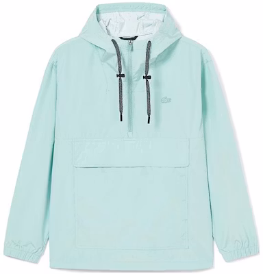 Lacoste Mint Green Hooded Jacket with Animal Logo Patch BH0144-LGF Buy Lacoste Mint Green Hooded Jacket with Animal Logo Patch BH0144-LGF