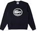 Buy Lacoste Navy Blue Crewneck Sweatshirt with Letter Print Design SH7582-HDE
