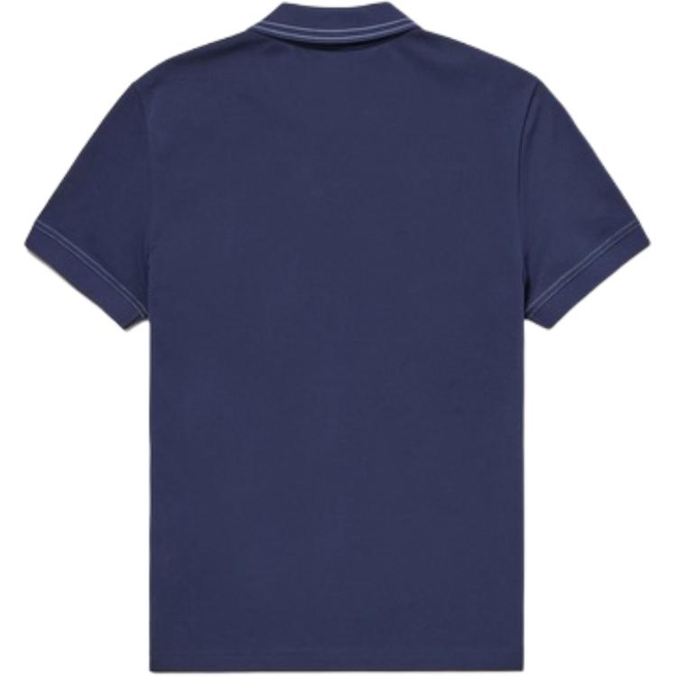 Lookbook Lacoste 深藍復古短袖套頭POLO衫 PH0542-166