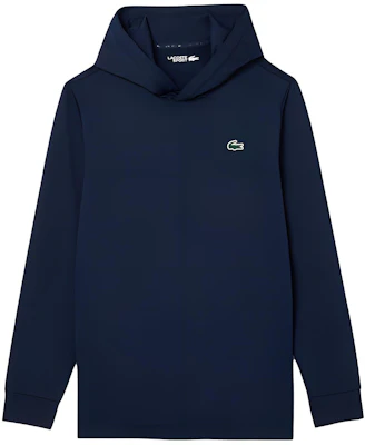 Lacoste Navy Blue Stretch Pullover Hoodie Long Sleeve Sweatshirt SH7501-166 Buy Lacoste Navy Blue Stretch Pullover Hoodie Long Sleeve Sweatshirt SH7501-166