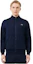 Lookbook Lacoste Navy Blue Zip-Up Sweatshirt with Animal Logo SH3444-5FS