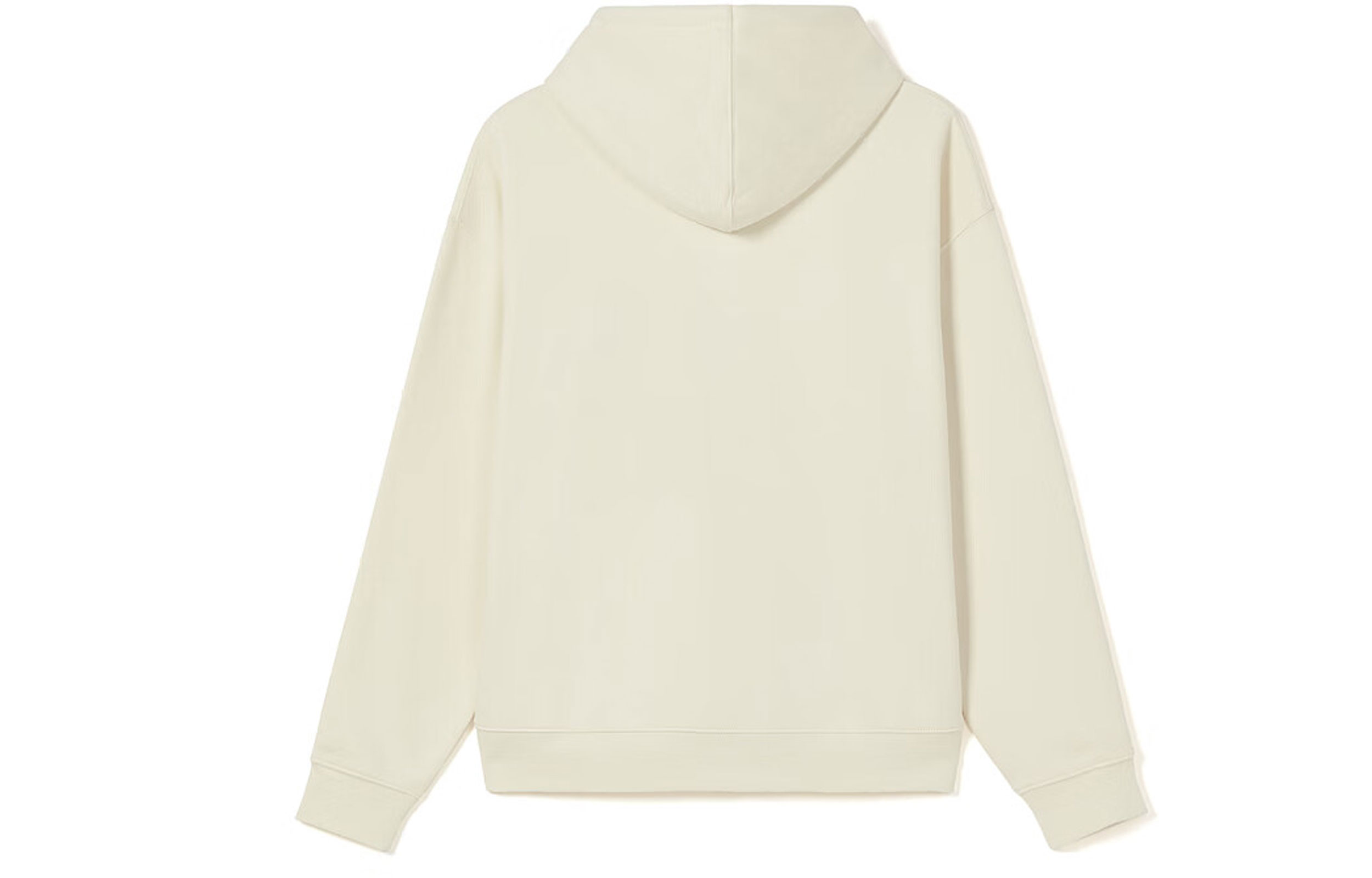 Lookbook ラコステ オーバーサイズ ロゴ フーディー 男女兼用 カジュアル ドローストリング スウェットシャツ オフホワイト SH6404-XFJ