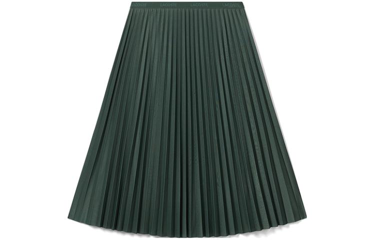 LACOSTE Pleated Parachute Skirt Casual Long Skirt Women’s Fashion. JF8050-SMI
