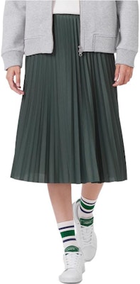 LACOSTE Pleated Parachute Skirt Casual Long Skirt Women’s Fashion. JF8050-SMI Purchase LACOSTE Pleated Parachute Skirt Casual Long Skirt Women’s Fashion. JF8050-SMI
