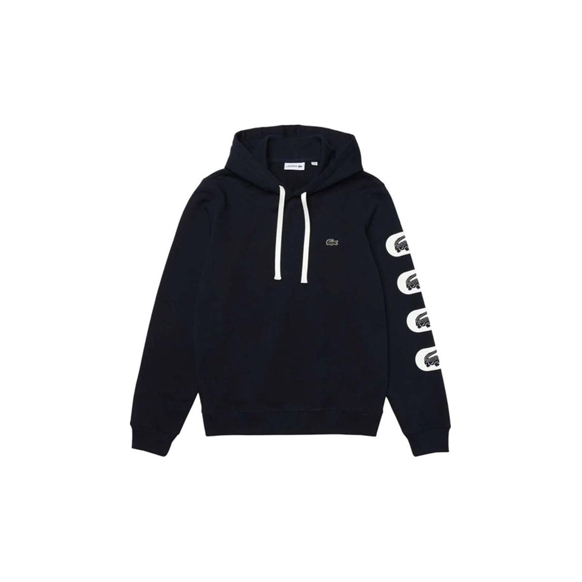 LACOSTE Printed Hoodie Pullover Long-Sleeve Sweatshirt SH6903