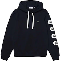 LACOSTE Printed Hoodie Pullover Long-Sleeve Sweatshirt SH6903 LACOSTE Printed Hoodie Pullover Long-Sleeve Sweatshirt SH6903
