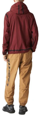 Lacoste Red Hooded Zip-Up Loose-Fit Jacket BH6181L-ZS1 Purchase Lacoste Red Hooded Zip-Up Loose-Fit Jacket BH6181L-ZS1