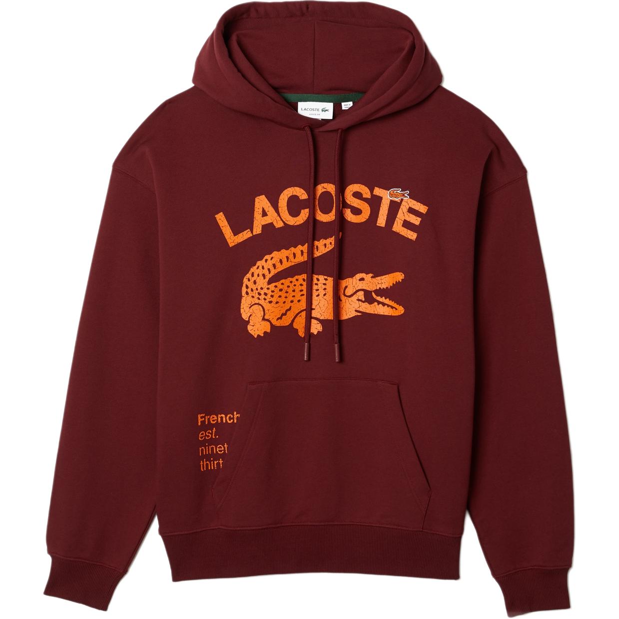 Lacoste Red Logo Print Hoodie Long Sleeve Sweatshirt SH0107L-ZS1 圖 2