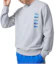 Purchase Lacoste Silver Grey Crewneck Sweatshirt with Logo Design SH3581-CCA