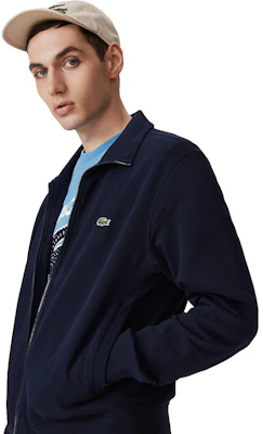 Lacoste Slim Fit Jaket Polo Ritsleting Warna Polos SH9887-138055 Cheap Lacoste Slim Fit Jaket Polo Ritsleting Warna Polos SH9887-138055