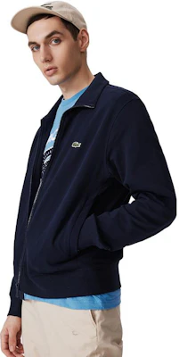 Lacoste Slim Fit Jaket Polo Ritsleting Warna Polos SH9887-138055 2