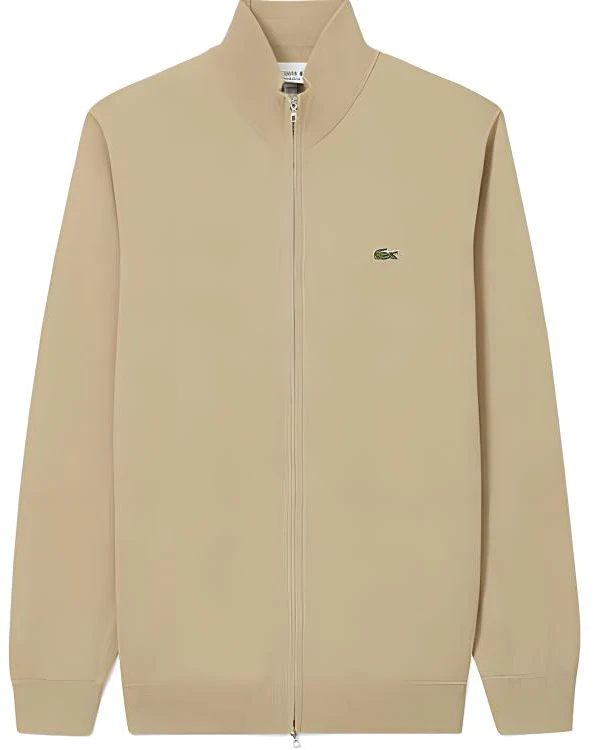 lacoste-solid-casual-stand-collar-long-sleeve-jacket-cream-coffee-color-ah-1957-02-s
