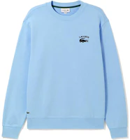 Order Lacoste 素色圓領長袖衛衣 淺藍色 SH9659-135882-HBP