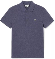 LACOSTE Solid Color Logo Print Polo Shirt - Blue Gray. PH6348-HAU LACOSTE Solid Color Logo Print Polo Shirt - Blue Gray. PH6348-HAU
