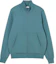 Buy Lacoste Solid Color Zip-Up Sweatshirt in Tranquil Blue SH2702-IY4